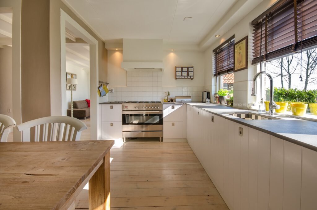 a clean and tidy kitchen in the uk